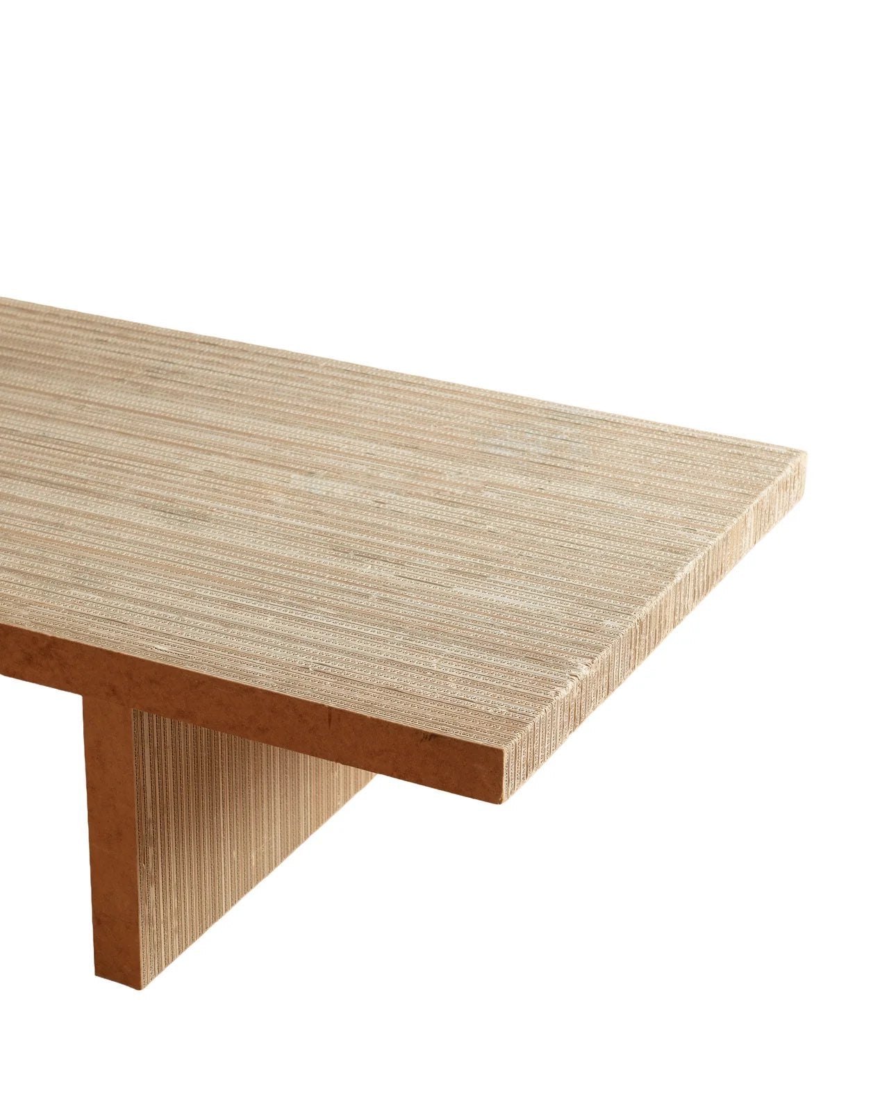 "Easy Edges" Cardboard Coffee Table / Daybed, 1972