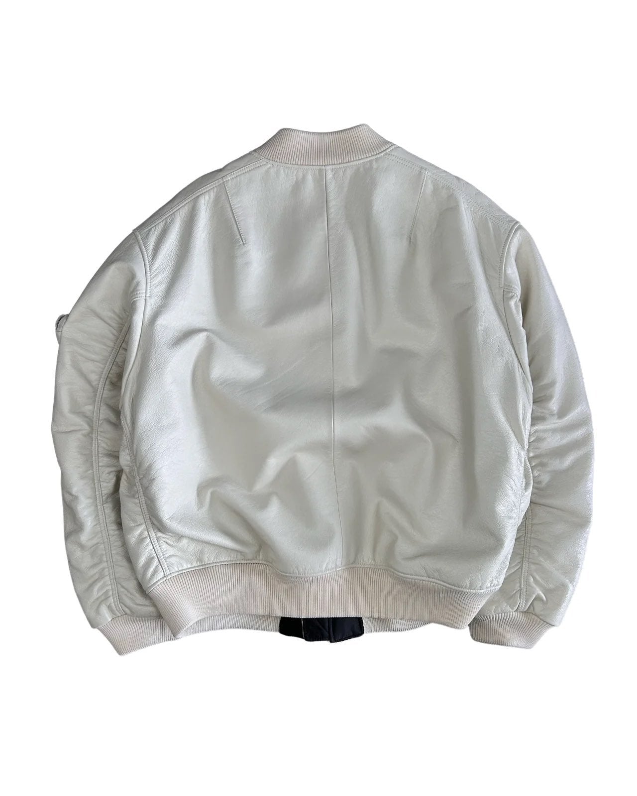 Prada AW2021 Napa Leather Bomber Jacket