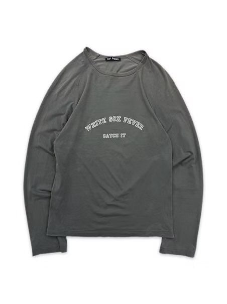AW97 Raf Simon's 'White Sox Fever' Baseball Collegiate Long Sleeve