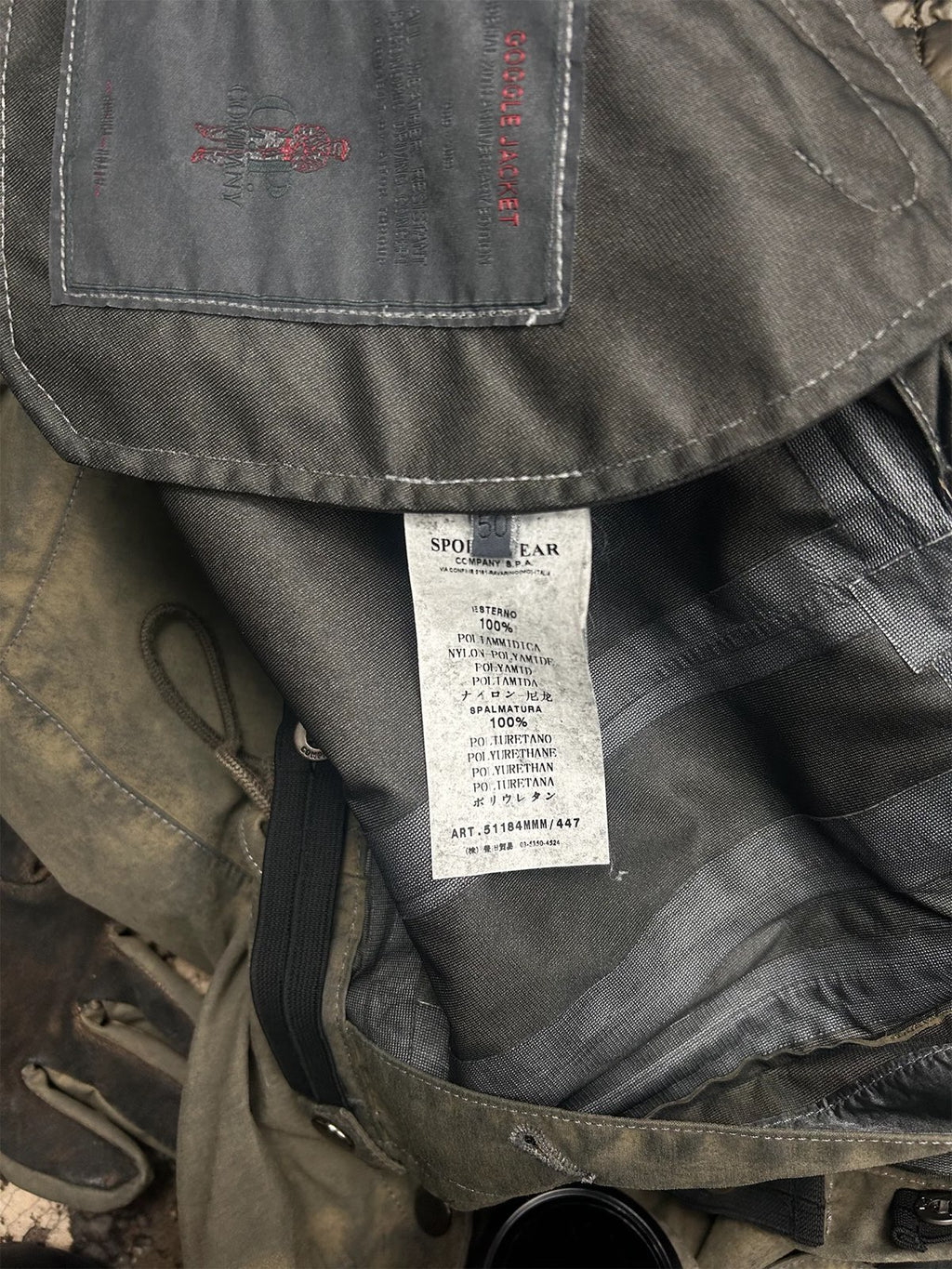 Cp Company 2009 20th Anniversary Goggle Jacket